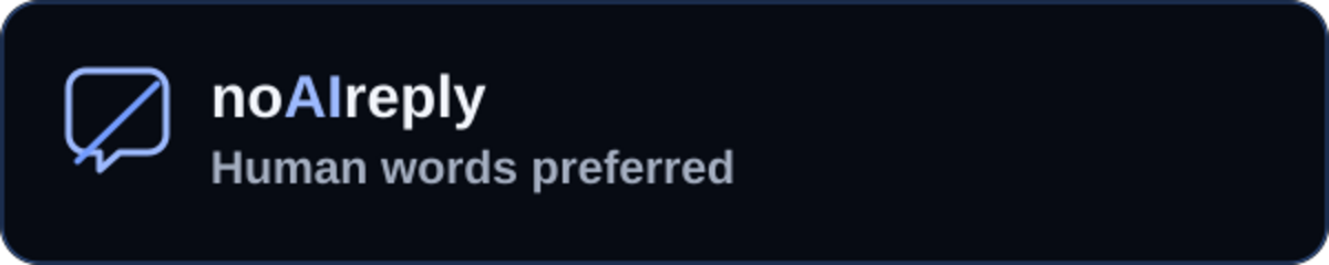 noAIreply — Human words preferred